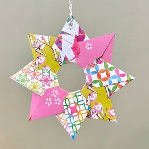 Origami Ornament #S07 - Small Star